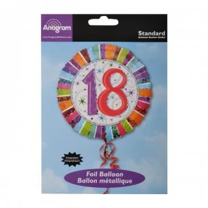 Image of Partymor Bday 18 Foil Bal 74