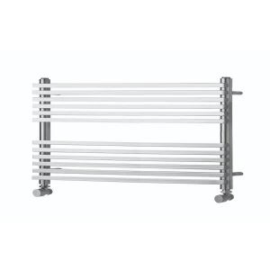 Image of Towelrads Oxfordshire Horizontal Towel Rail Radiator - Chrome 600x1000