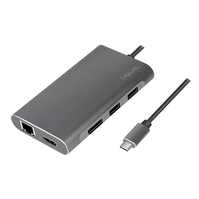 Image of LogiLink UA0382 laptop dock/port replicator Wired USB 3.2 Gen 1 (3.1 G