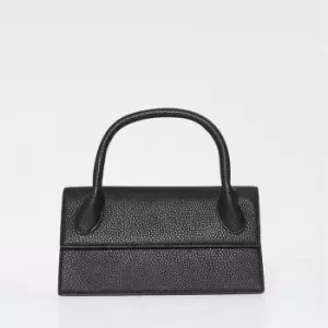 Image of I Saw It First Rectangular Crossbody Bag - Black