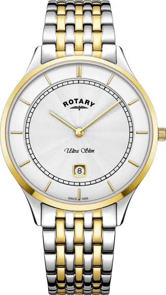 Image of Rotary Watch Ultra Slim Men D - Silver RTY-926