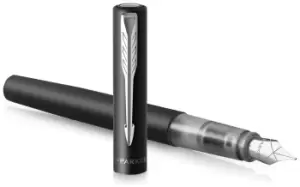 Image of Parker Vector XL Black Fountain Pen - Blue Ink