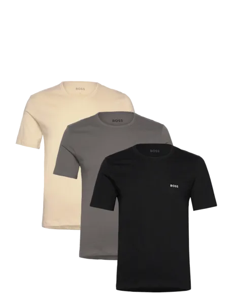Image of Boss 3-pack Classic T-Shirts Regular Fit T-Shirts S Black 59759144350