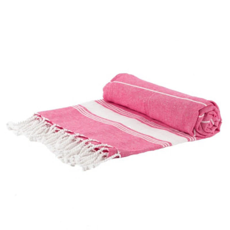 Image of Nicola Spring Turkish Cotton Bath Towel - 170 X 90Cm - Pink