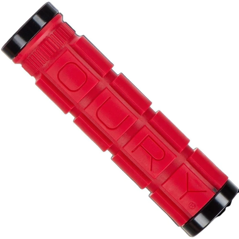 Image of Lizard Skins Dual-Clamp Lock-On Oury Red unisex One Size