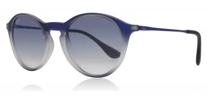 Image of Ray-Ban RB4243 Sunglasses Blue / White 6225/19 47mm