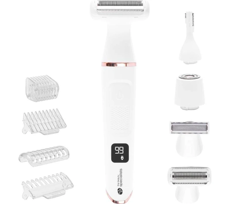 Image of RIO Go Smooth 4-in-1 Wet & Dry Foil Lady Shaver - White 5019487088796