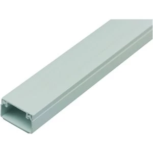 Image of Wickes Self-Adhesive Mini Trunking - White 16 x 25mm x 2m