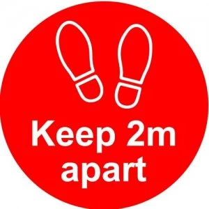 Image of Distance mrkr-Red SAV LAM (200mm dia.)