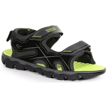 Image of Regatta KOTA DRIFT JUNIOR Sandals boys's Childrens Sandals in Brown - Sizes 2,2.5,4,5,6,9,11,12,13,1 kid,1