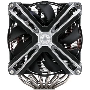 Image of Zalman CNPS20X RGB CPU Cooler with Dual 140mm Fans - Black