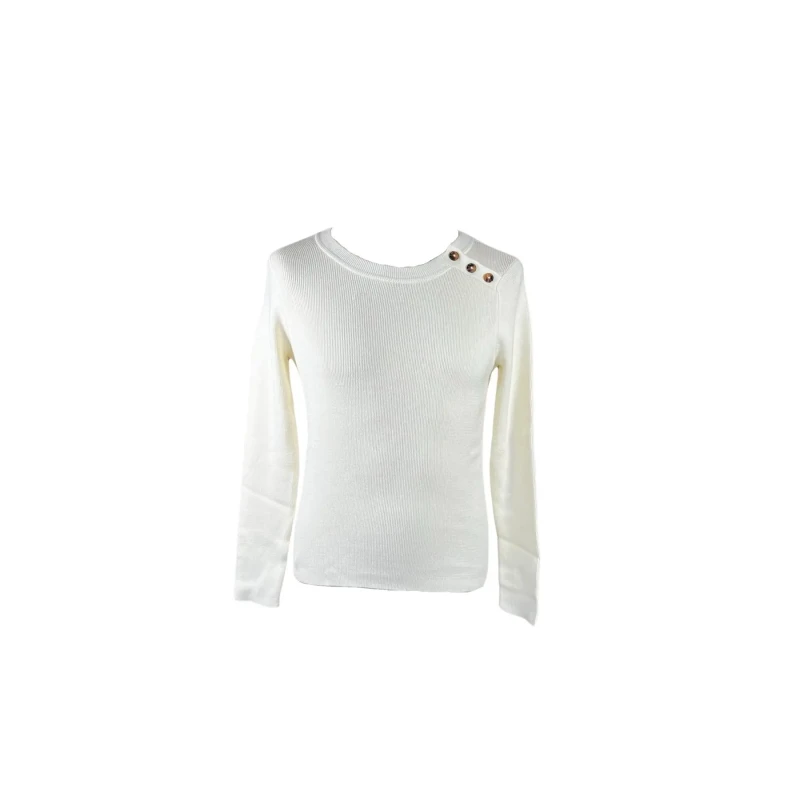 Image of La Petite Etoile Woman sweater La Petite Etoile Meissa Blanc Female L