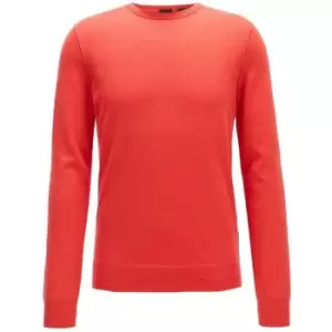 Image of Boss Kwasiros Slim Fit Jumper - Orange