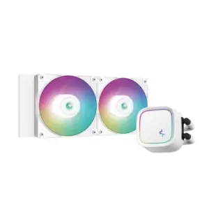 Image of DeepCool LE520 WH Processor All-in-One liquid cooler 12cm White 1...