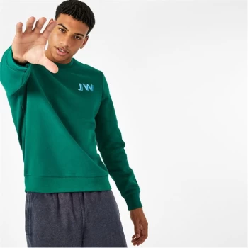 Image of Jack Wills Hatton JW Crew Neck Sweatshirt - Green
