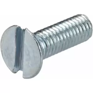 Image of R-tech - 337060 Slotted Countersunk Machine Screws bzp M3 10mm - Pack Of 100