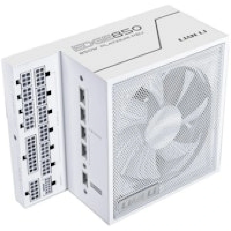Image of LIAN LI EDGE 850w 80 Plus Platinum Power Supply - White