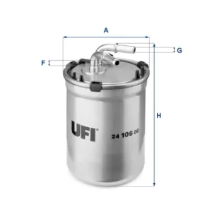 Image of 24.106.00 UFI Fuel Filter