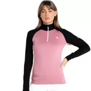 Image of Dare 2b Womens Involved II Strech Quick Dry Half Zip Sweater UK 16- Bust 42', (107cm)