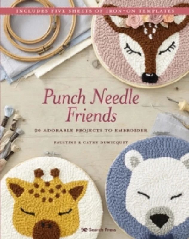 Image of Punch Needle Friends : 20 Adorable Projects to Embroider Paperback / softback