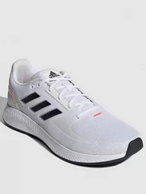 Image of adidas Runfalcon 2.0, White/Black, Size 7, Men