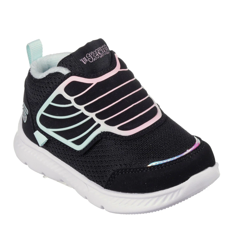 Image of Skechers Unisex Kids Comfyflex2 Slip On Trainers Black unisex C7 (24)