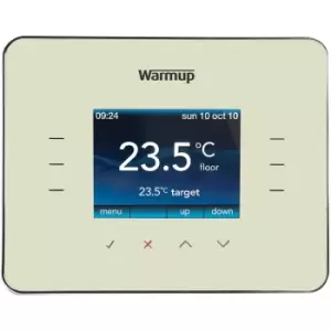Image of Cream 3iE Underfloor Heating Thermostat - Warmup