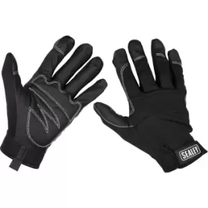 Image of PAIR Light Palm Black Mechanics Gloves - XL - Touch Screen Index Fingertip
