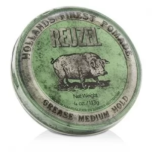Image of ReuzelGreen Pomade (Grease Medium Hold) 113g/4oz