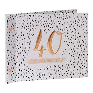 Image of Luxe Birthday Photo Album & Guest Book - 40
