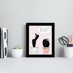 Image of SCT-035 Multicolor Decorative Framed MDF Painting