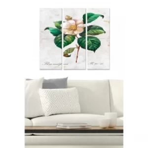 Image of MDF96970014 Multicolor Decorative MDF Painting (3 Pieces)