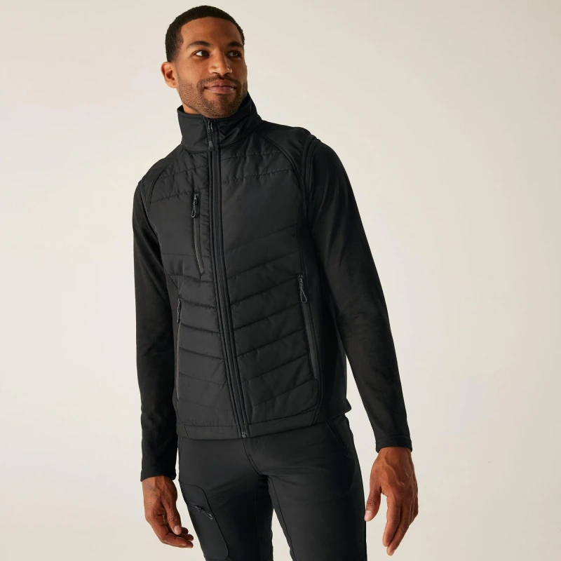 Image of Regatta Mens Pro Universal Bodywarmer Black/Ash male S