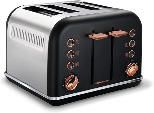 Image of Morphy Richards Accents 242045 4 Slice Toaster