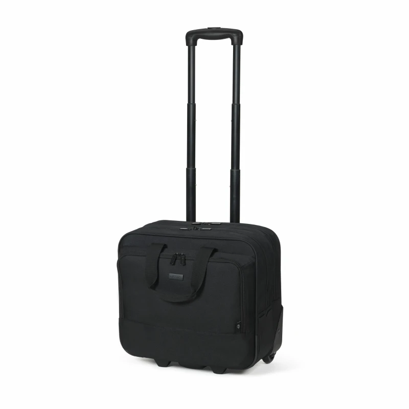 Image of Dicota Dicota Laptop trolley Laptop Roller Top Traveller Eco BASE Suitable for up to: 40,6cm (16) Black D31985-RPET