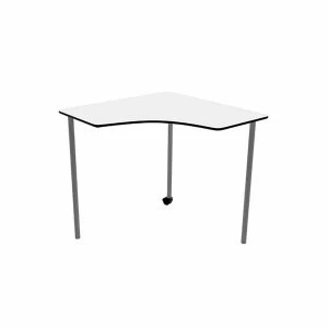 Image of TC Office Titan Link Table 1110x720, White