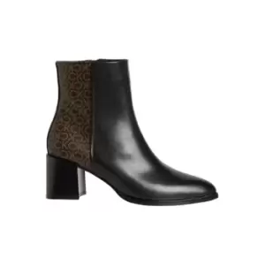 Image of Calvin Klein Almond Ankle Boot 55 - Mono Mix - Black