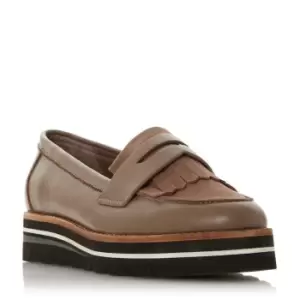Image of Dune London Dune Gracella Loafers - Brown