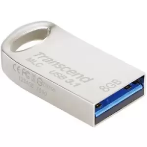 Image of Transcend JetFlash 720S MLC USB stick 8GB Silver TS8GJF720S USB 3.2 Gen 2 (USB 3.1)