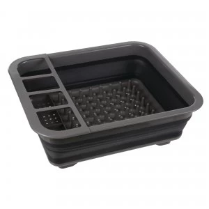 Image of Silicon Foldable Drainer Ebony Grey