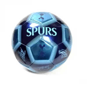 Image of Spurs Signature Ball Sky Navy Size 5