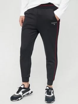Image of SikSilk Imperial Cuffed Joggers - Black