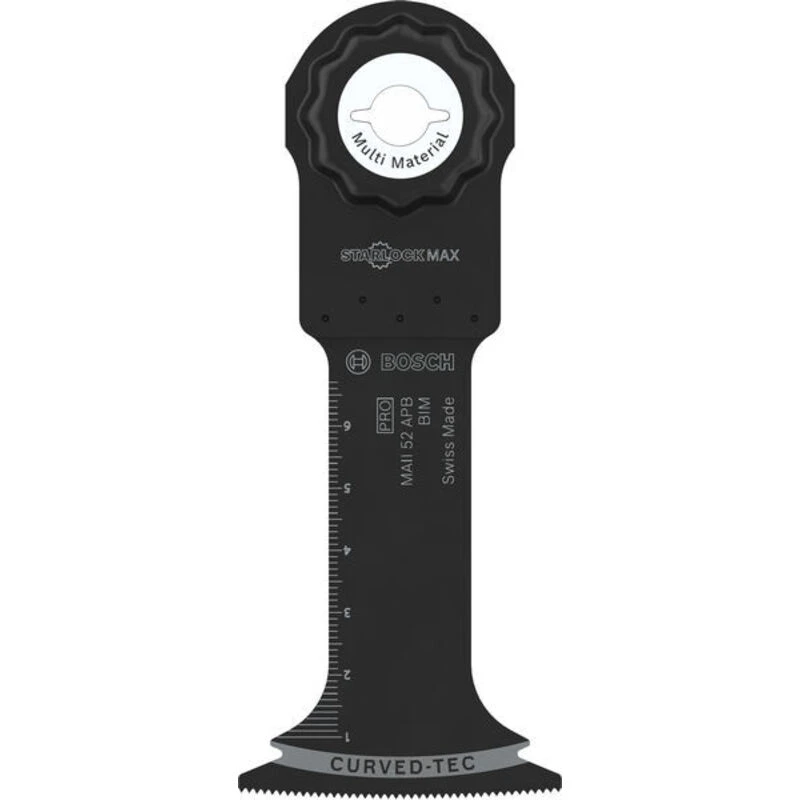 Image of Bosch PRO MAII 52 APB Starlock Max Oscillating Multi Tool Blade 2608669136 Width: 52mm
