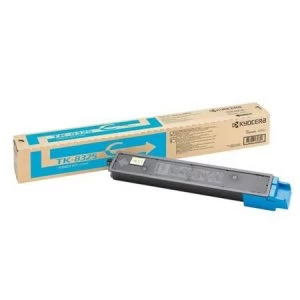 Image of Kyocera TK8325C Cyan Laser Toner Ink Cartridge