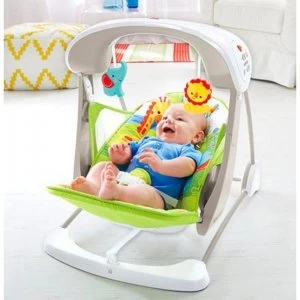 Image of Fisher Price Rainforest Take Along Swing and Seat