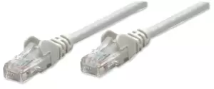 Image of Intellinet Network Patch Cable, Cat5e, 5m, Grey, CCA, U/UTP, PVC,...