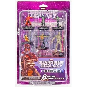 Image of Marvel Heroclix Guardians Of The Galaxy Movie Starter Game
