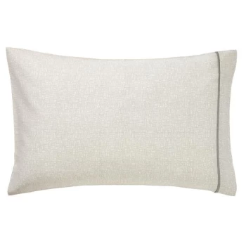 Image of Bedeck of Belfast Faiza 200TC Cotton Std Pillowcase Pairs - Charcoal