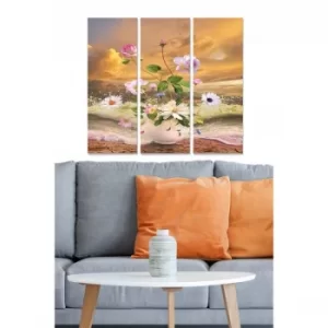 Image of MDF3159469 Multicolor Decorative MDF Painting (3 Pieces)