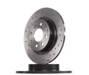 Image of BREMBO Brake disc ABARTH 08.9460.71 50902167 Brake rotor,Brake discs,Brake rotors